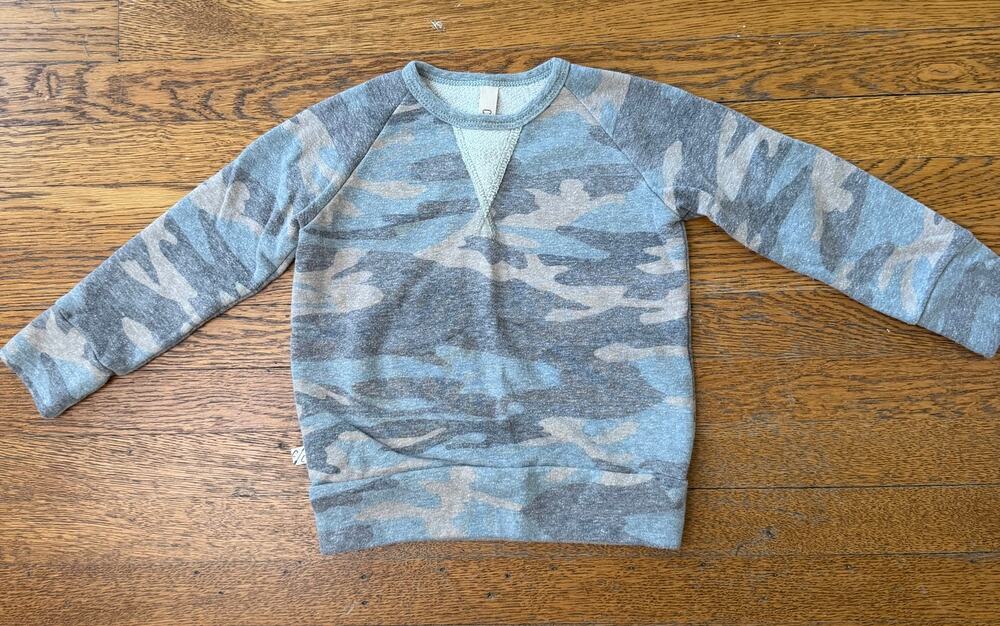 Childhoods Boys' Camo Sweatshirt Size 4